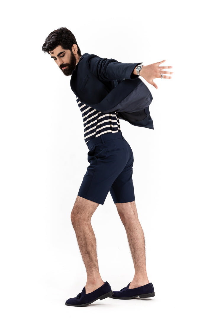 navy chino shorts for men