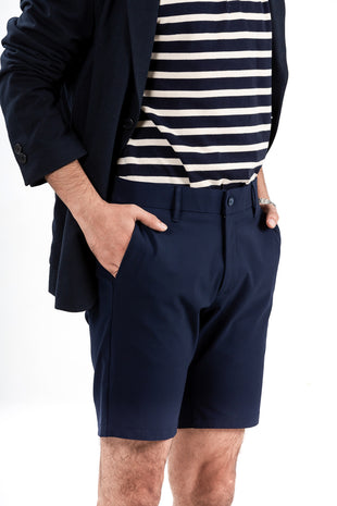 stretch chino shorts