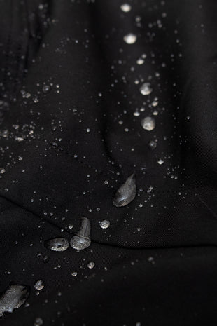 black waterproof shorts for men