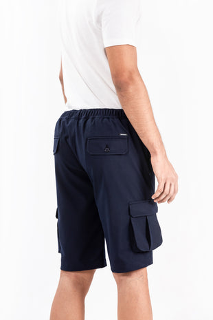 mens navy cargo shorts