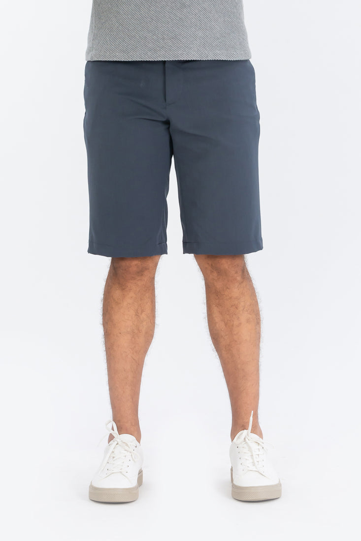 all weather grey chino shorts