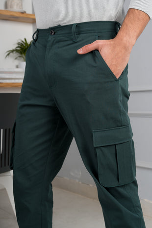 forest green cargo pants