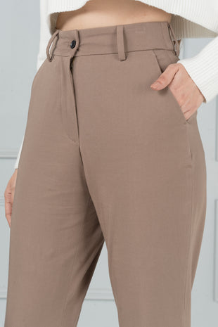 women's khaki stretch chinos