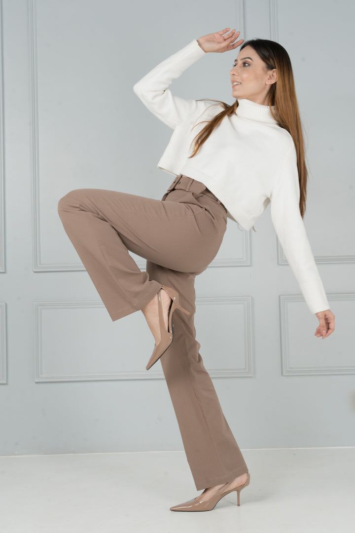 khaki stretch chinos