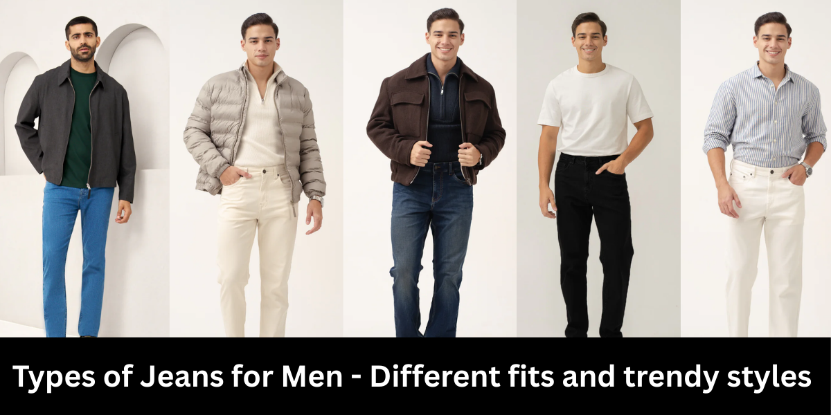 7 Types of Jeans for Men For Everyday Wear