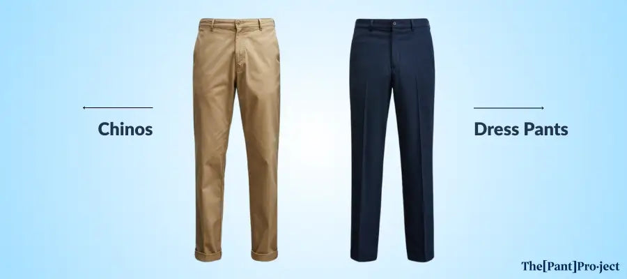 chinos vs dress pants
