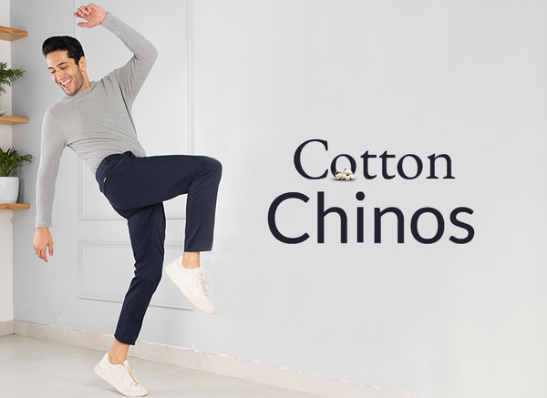 Upgrade Your Style with Versatile and Comfortable Chinos - A Must-Have for Every Wardrobe