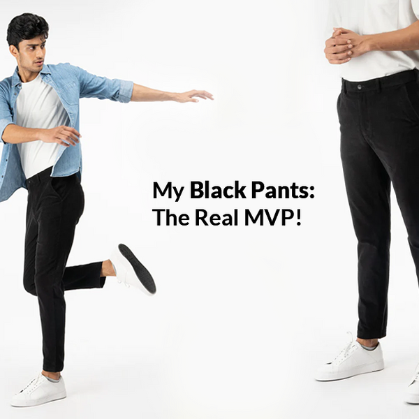 My Black Pants : How to style black pants for men