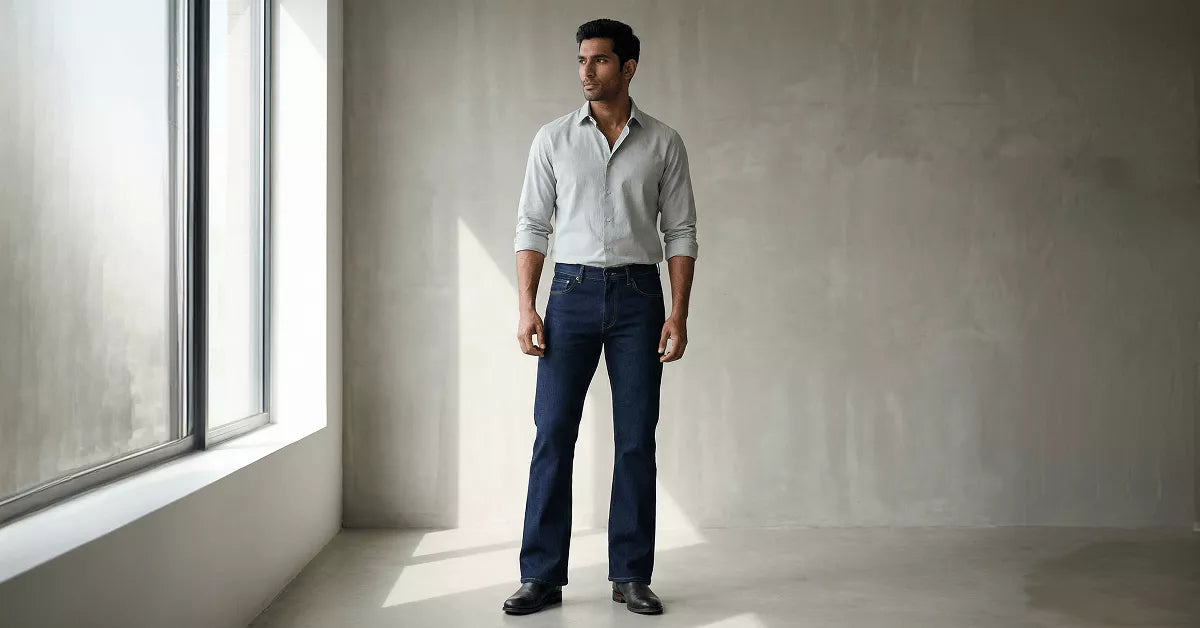 How To Style Bootcut Jeans For Men