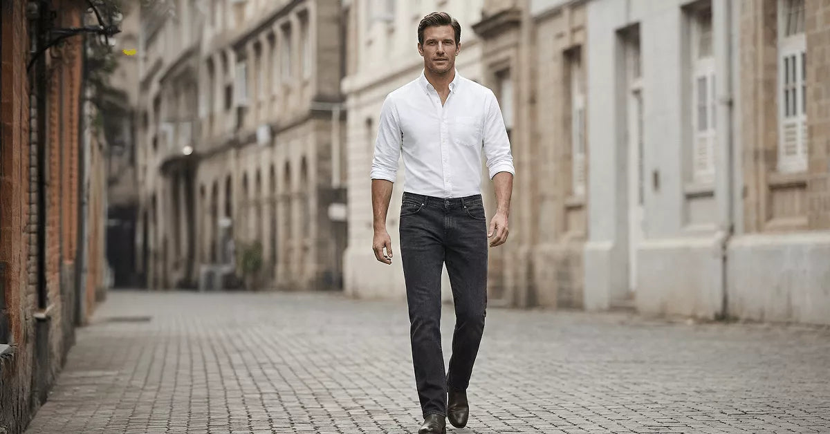 How To Style Straight Leg Jeans For Men
