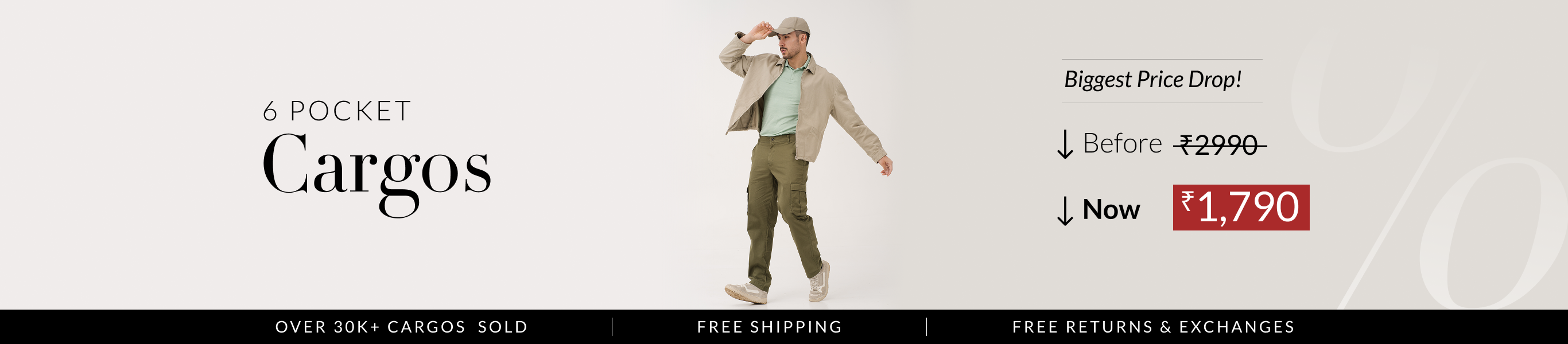 Men's Ready To Wear Cargo Pants
