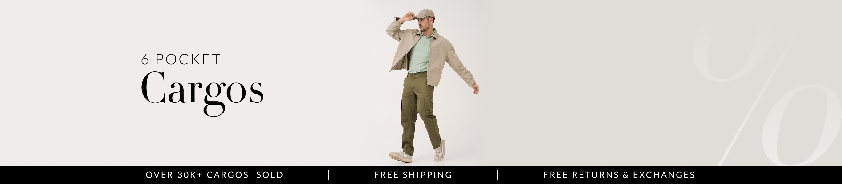 Men's Ready To Wear Cargo Pants