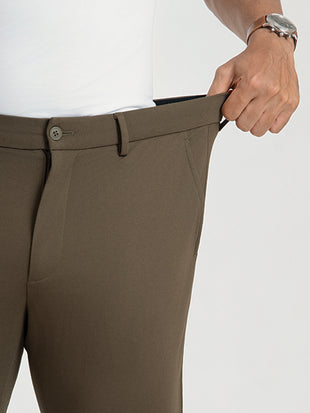 Highland Olive Slim Fit Lightweight Power Stretch Pants