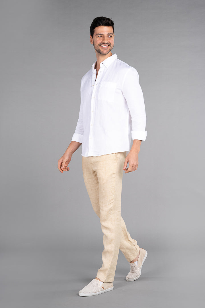 100 Percent Linen Trousers