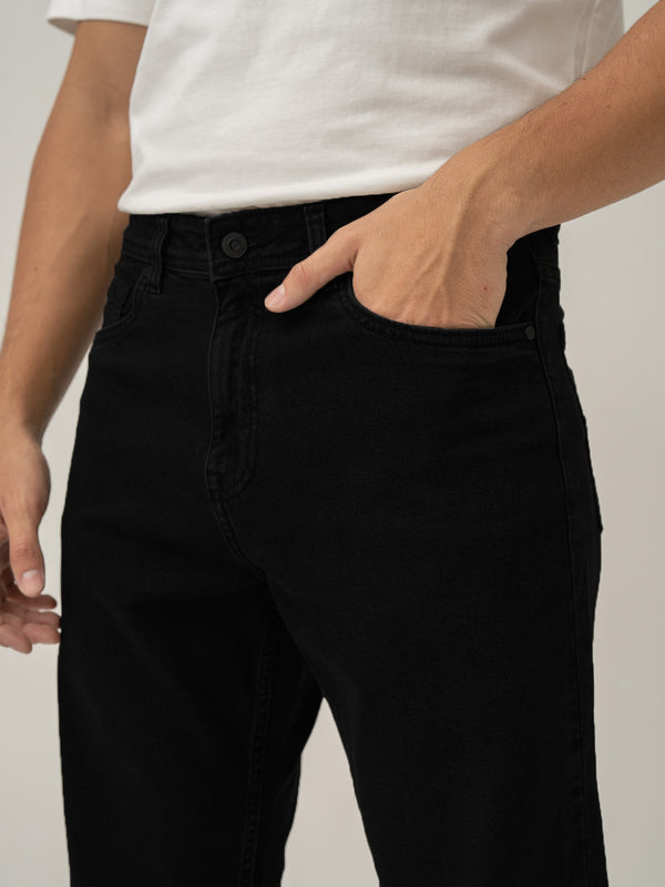 Phantom Black Relaxed Fit Jeans