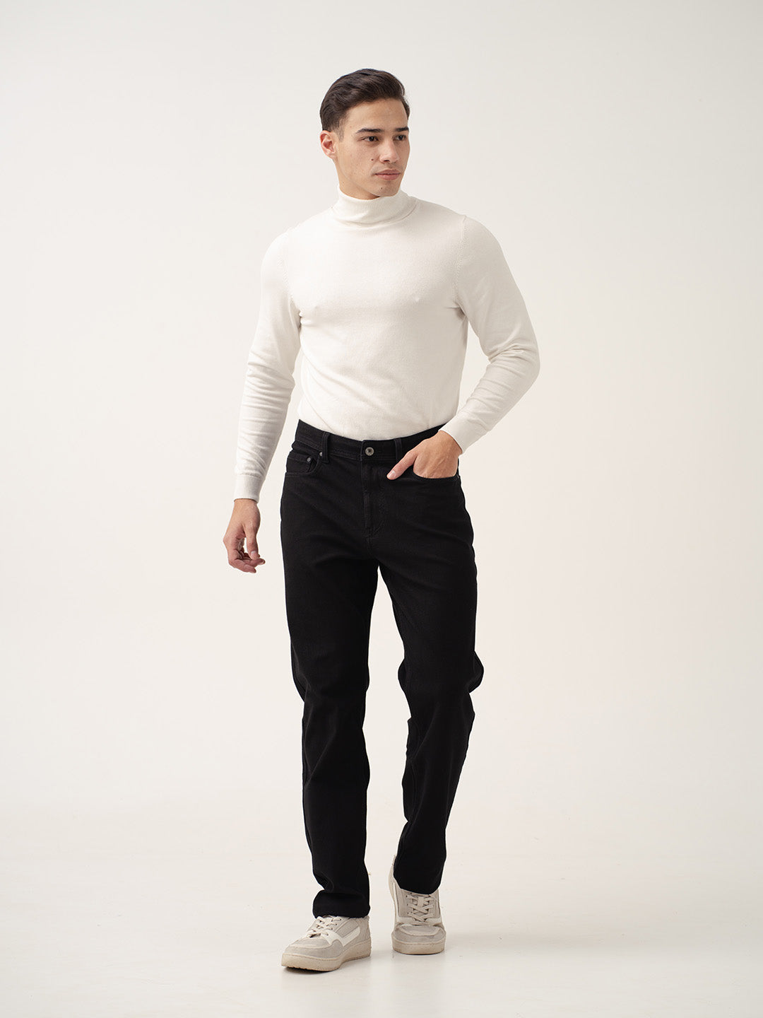 Twilight Black Pro-Stretch Relaxed Fit Jeans