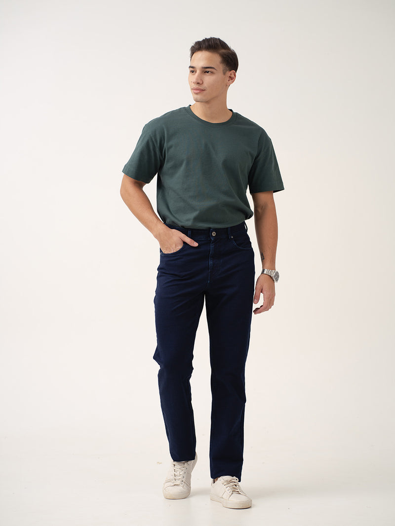 Frontier Blue Pro-Stretch Relaxed Fit Jeans