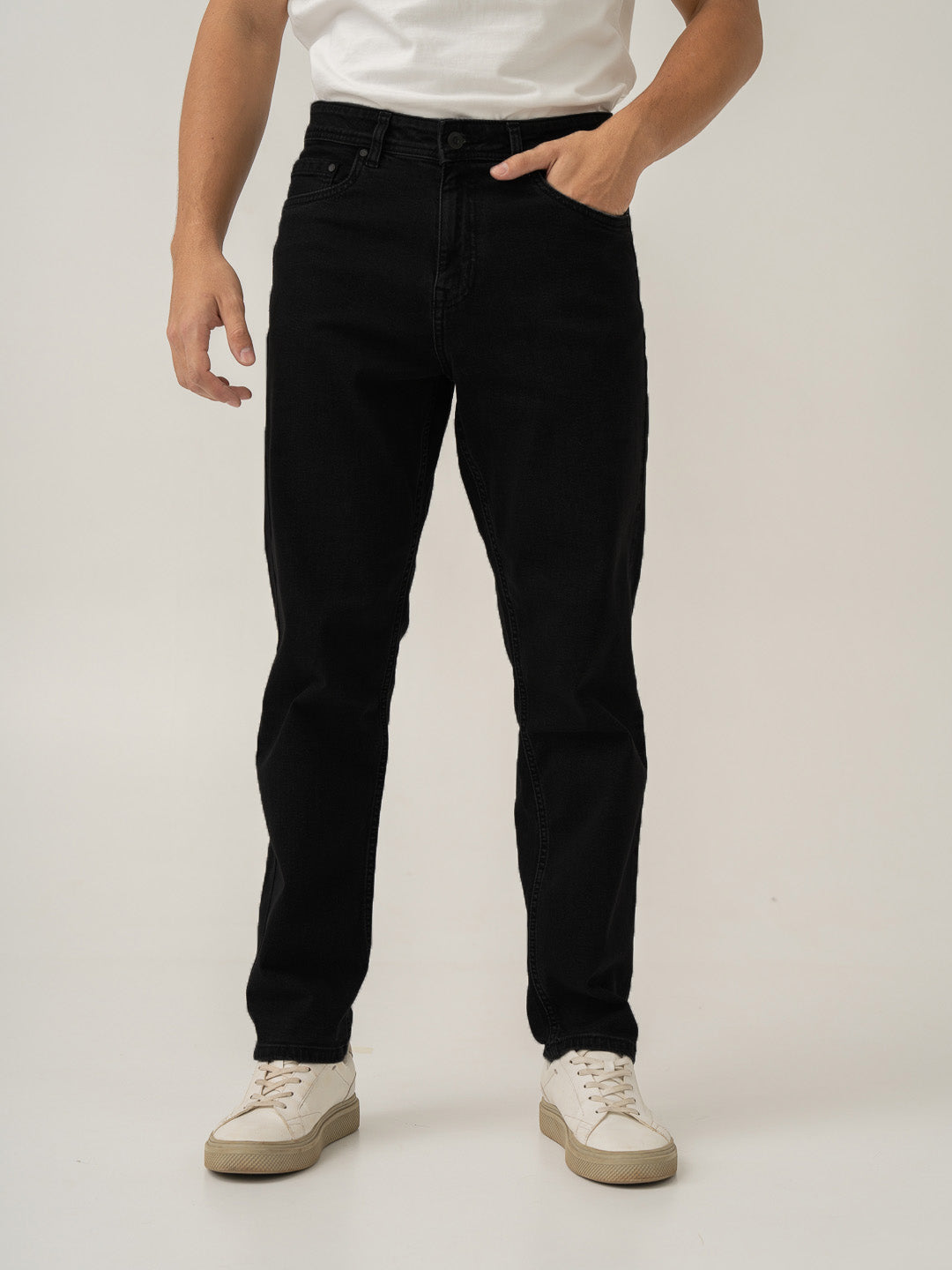 Phantom Black Relaxed Fit Jeans