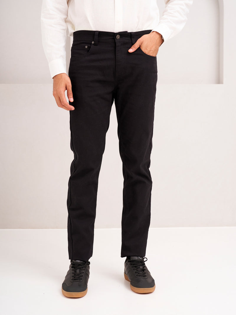 Infinite Black Slim Fit Jeanos