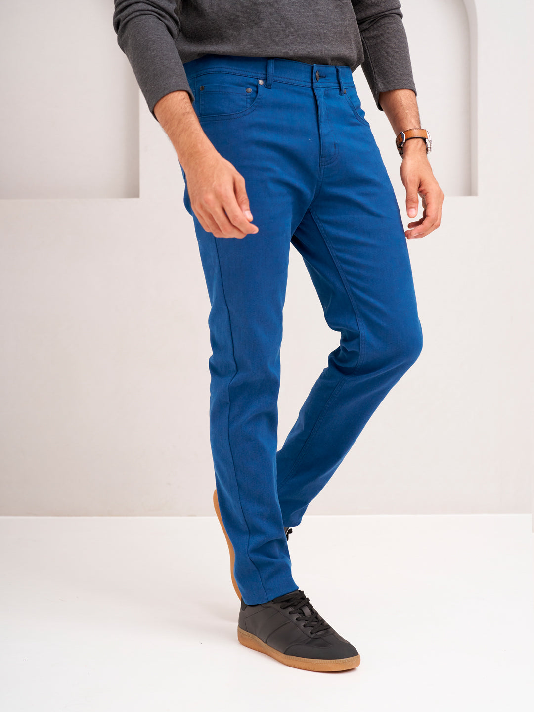 Imperial Blue Slim Fit Jeanos