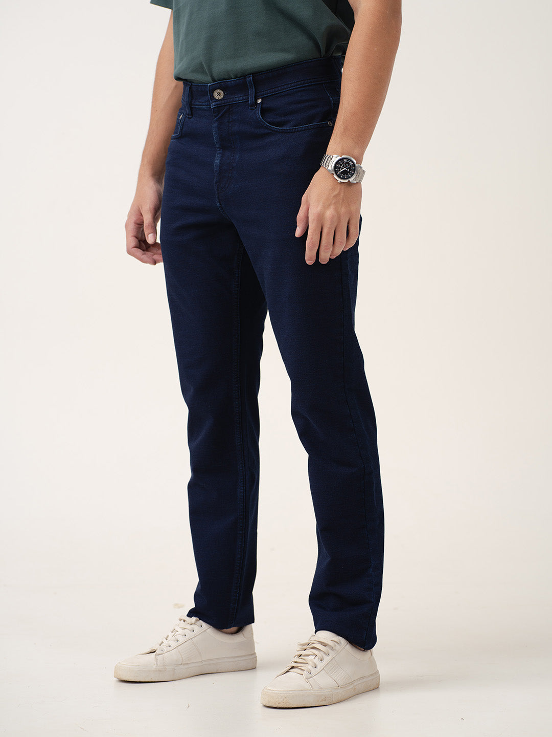 Frontier Blue Pro-Stretch Relaxed Fit Jeans