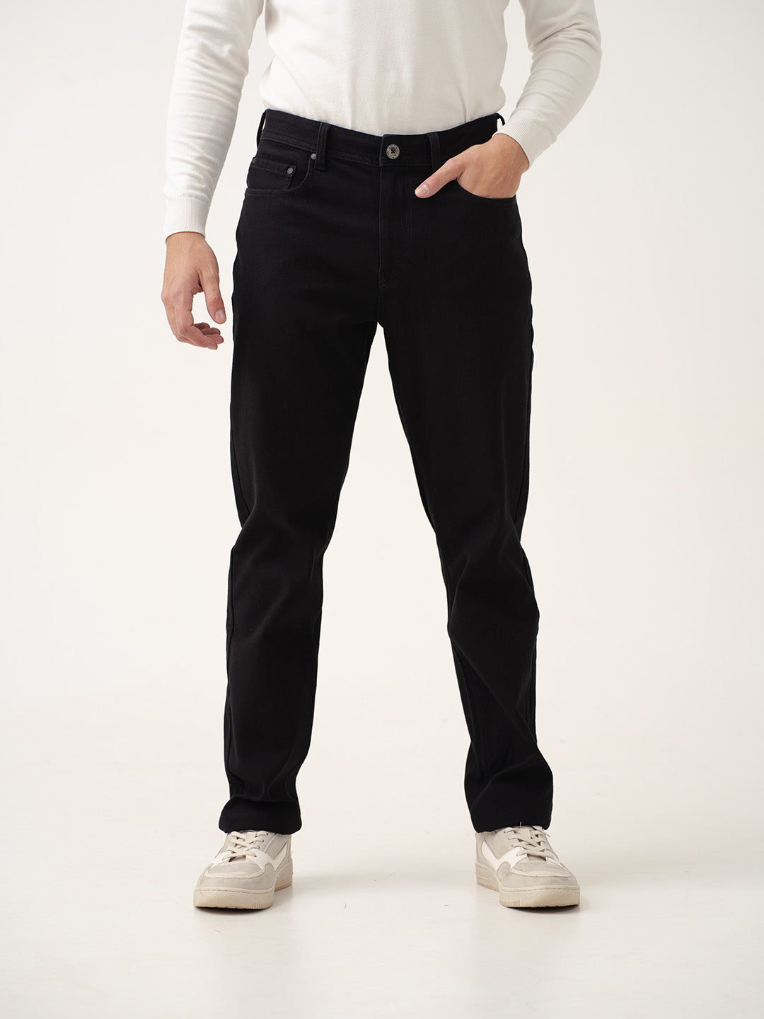 Twilight Black Pro-Stretch Relaxed Fit Jeans