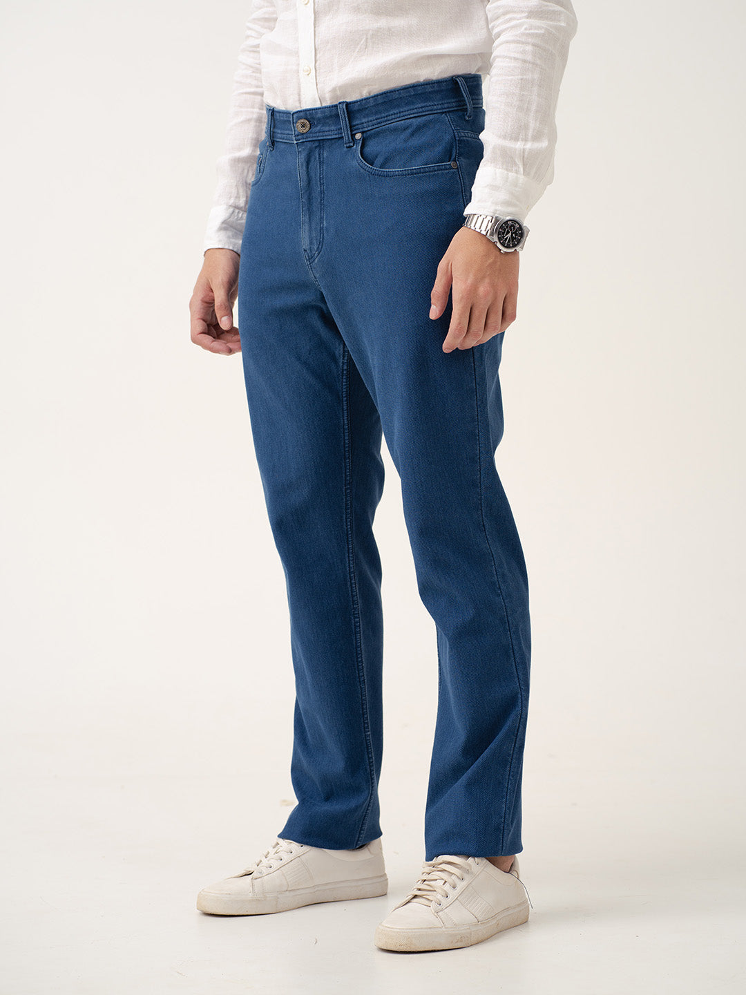 Horizon Blue Pro-Stretch Relaxed Fit Jeans