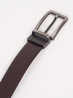 Oakforge Brown Leather Reversible Belt