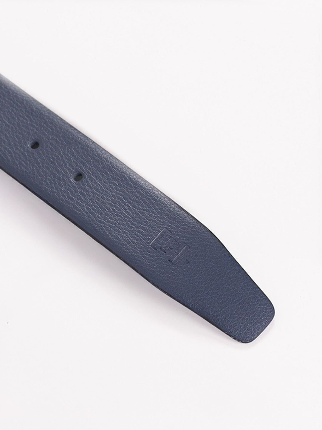 Mystic Blue Leather Reversible Belt