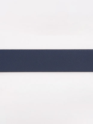 Mystic Blue Leather Reversible Belt