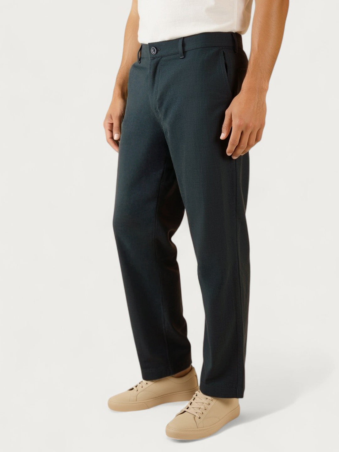 Plantide Green Linen Sorona Pants