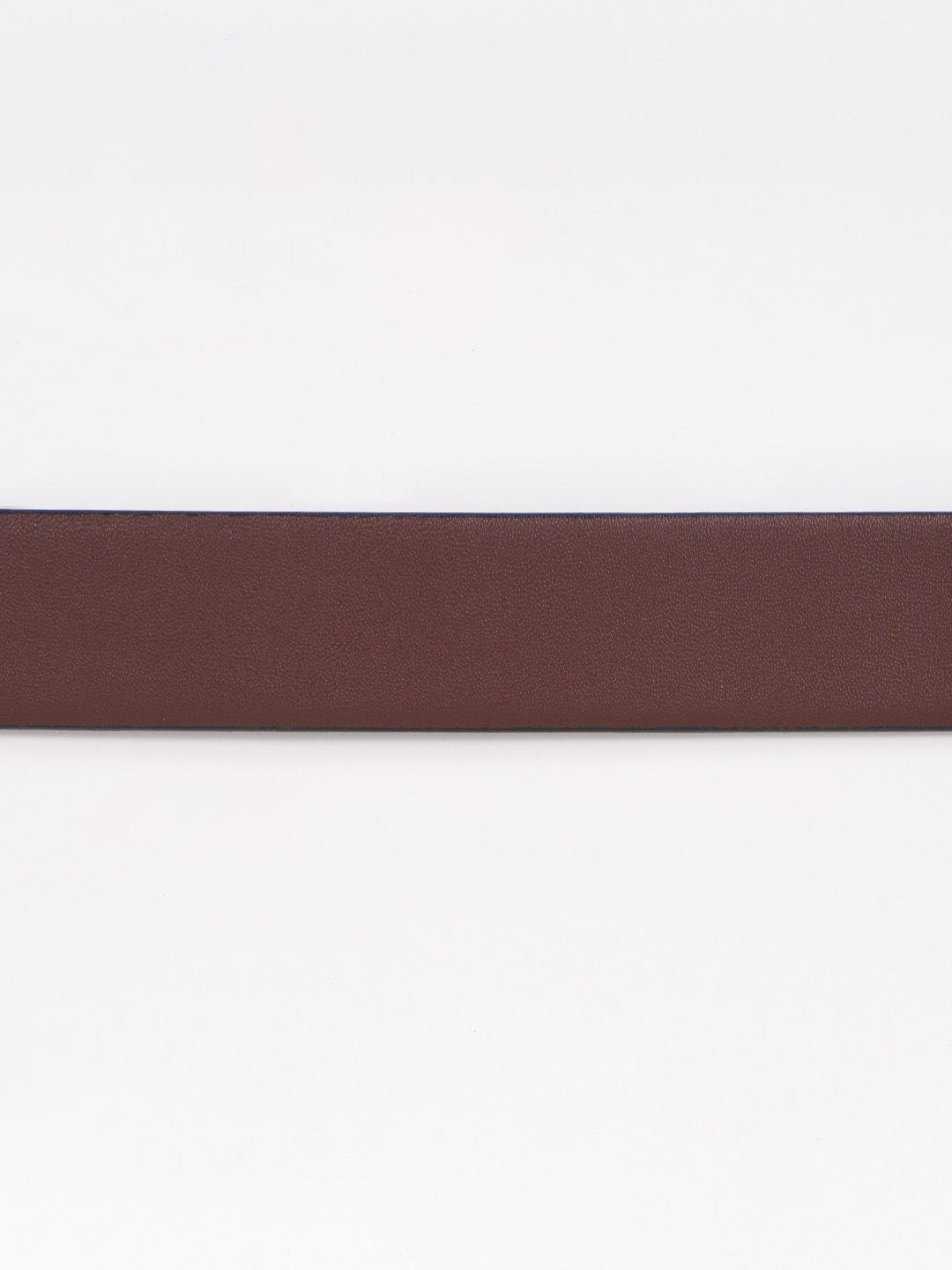 Truffle Brown Leather Reversible Belt