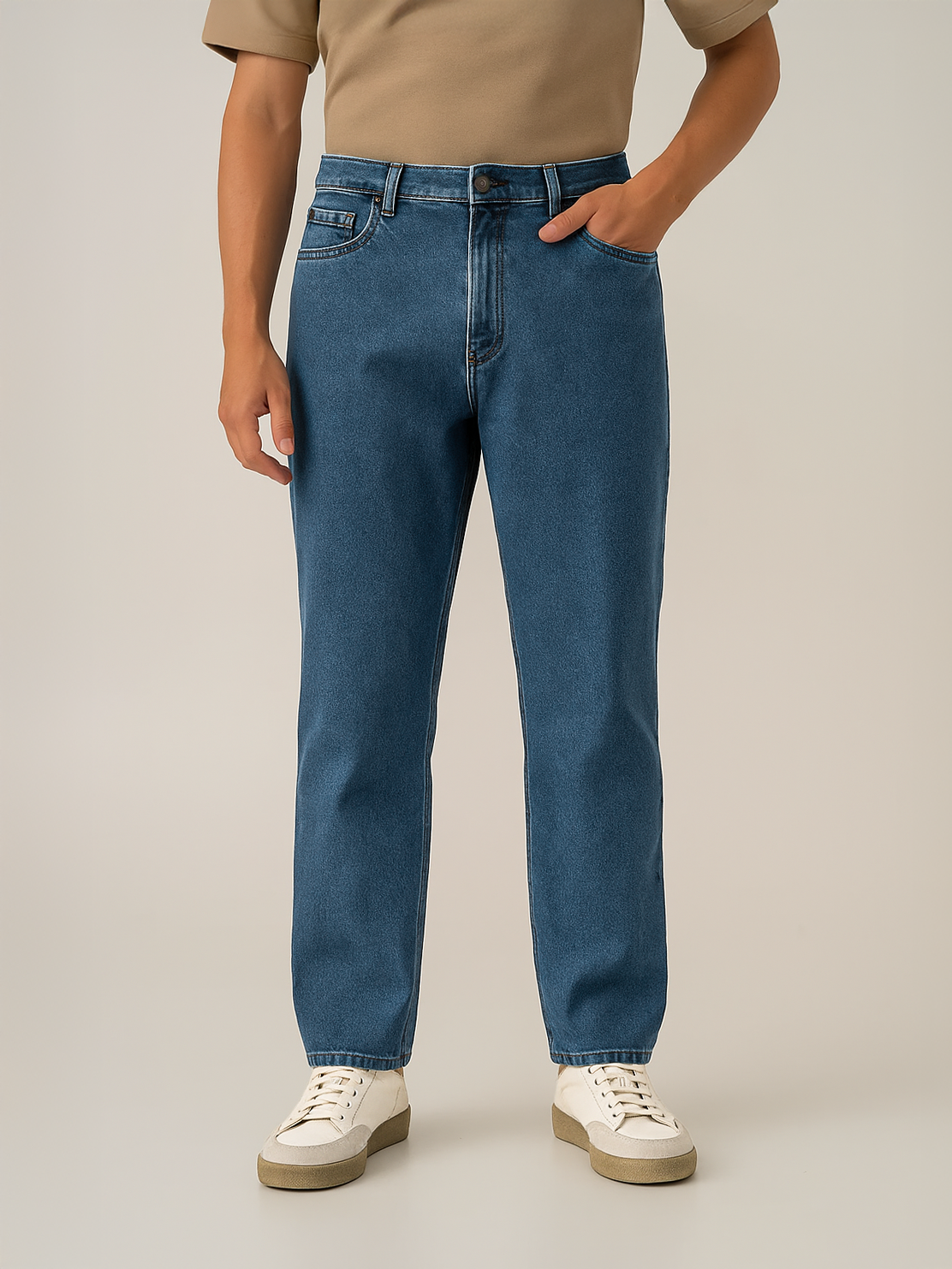 Integrity Blue Relaxed Fit Jeans