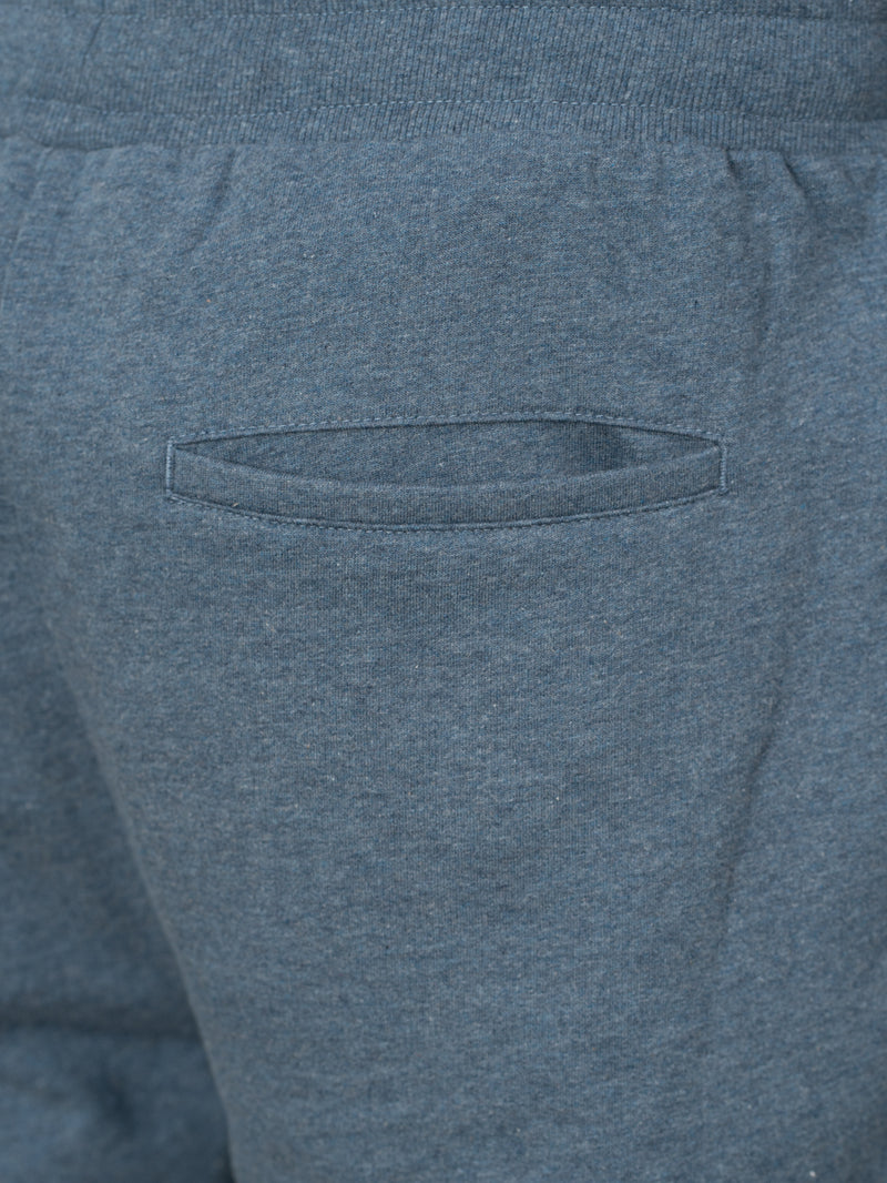 Norse Blue Melange Tapered Fit Joggers