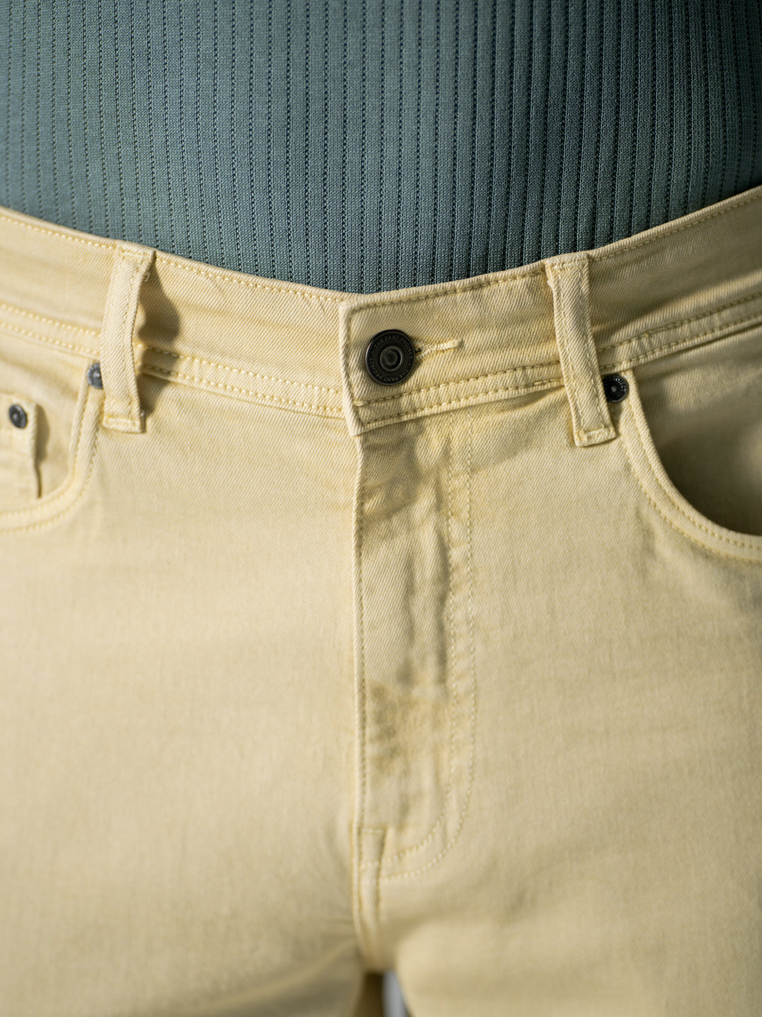 Sunbeam Beige Relaxed Fit Jeans
