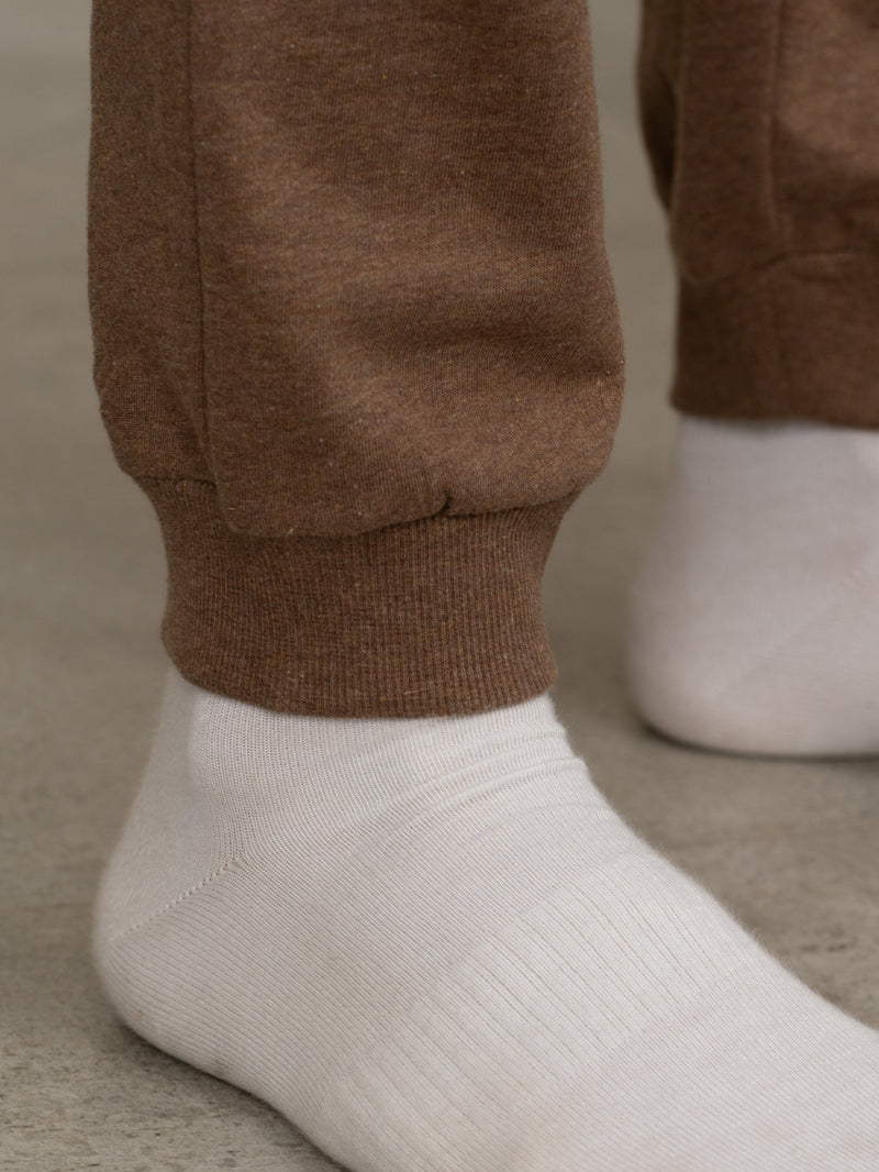Freya Beige Melange Tapered Fit Joggers