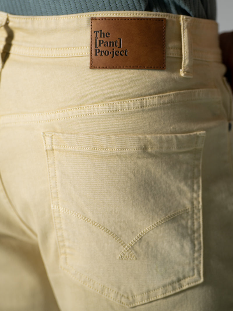 Sunbeam Beige Relaxed Fit Jeans