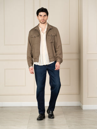 Venice Indigo Whiskered Relaxed Fit Jeans