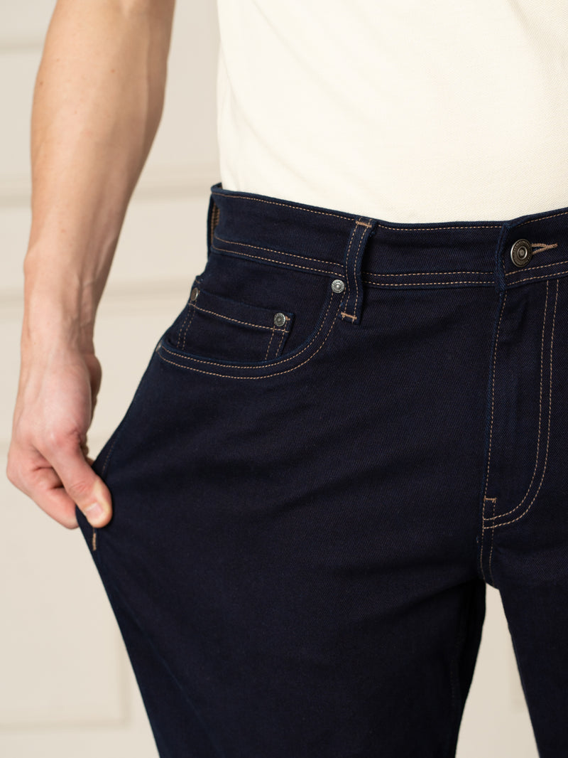 Savoy Blue Luxury Relaxed Fit Jeans