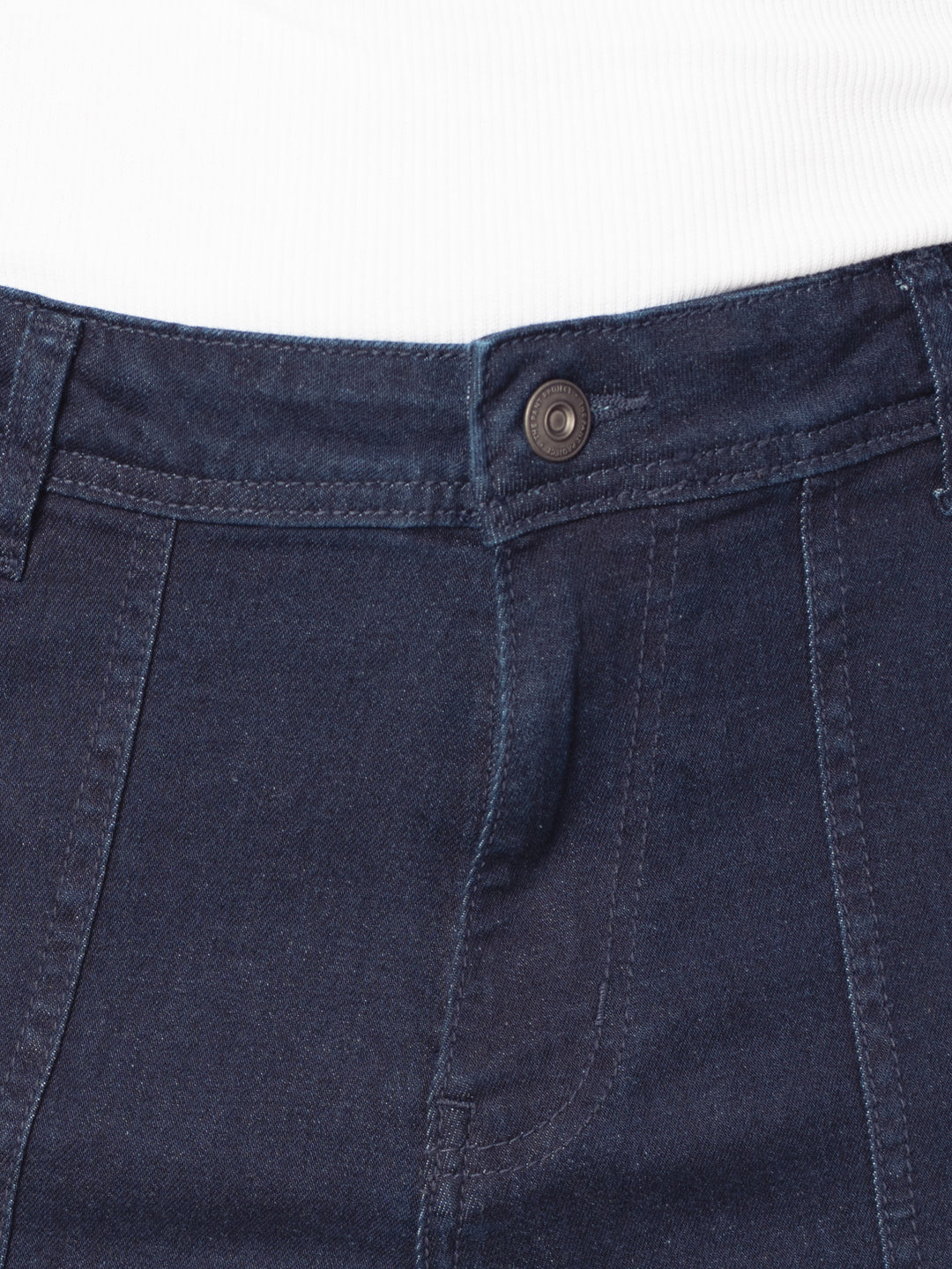 Depth Blue Relaxed Fit Denim Cargos