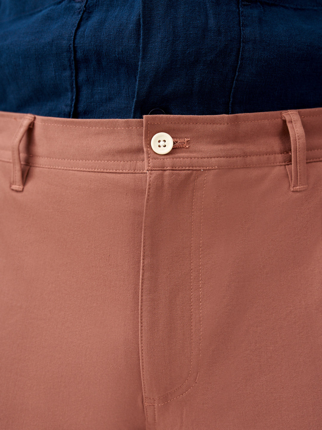 Clay Brown Stretch Cargo Pants