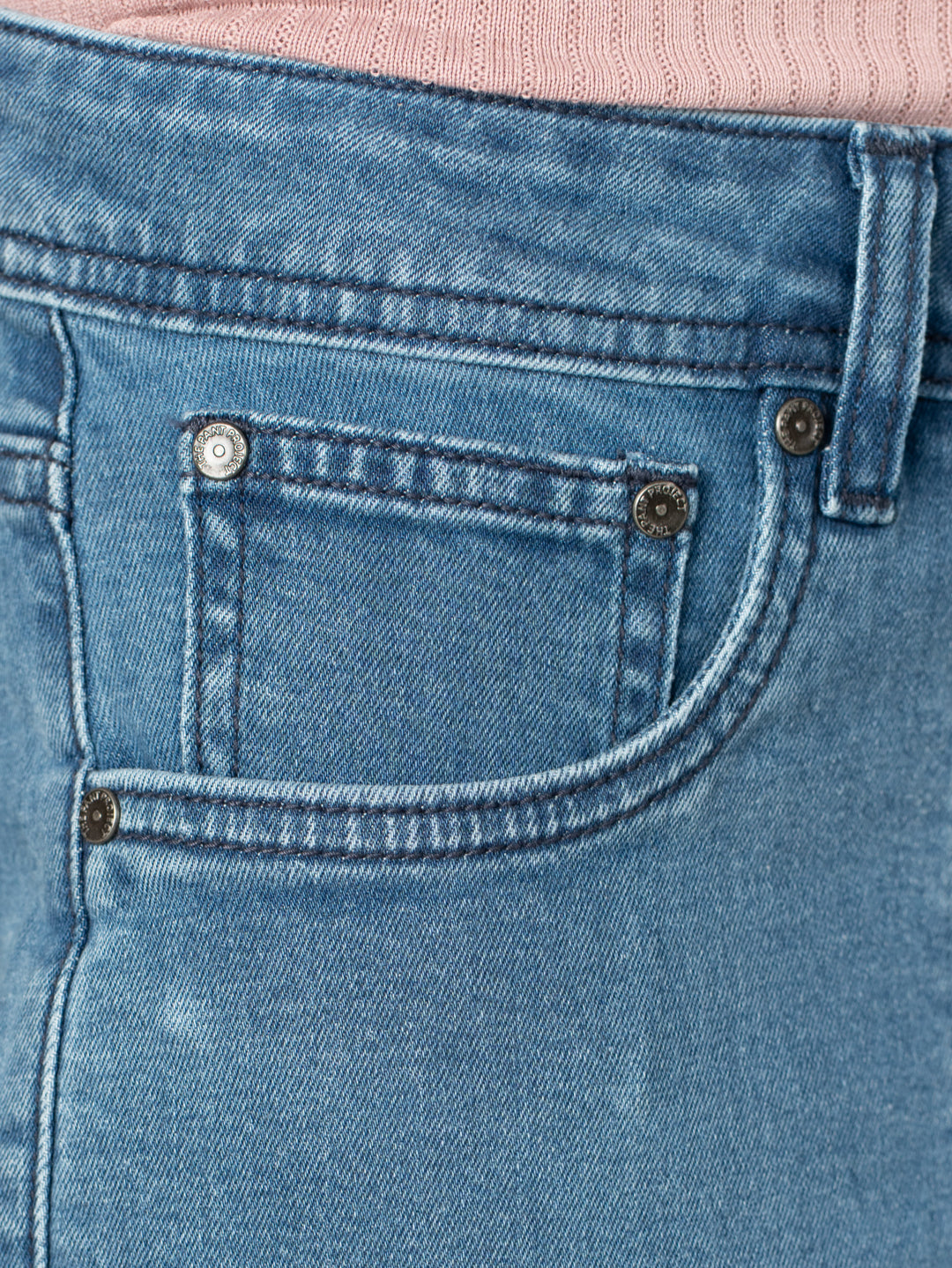 Trek Blue Relaxed Fit Denim Cargos