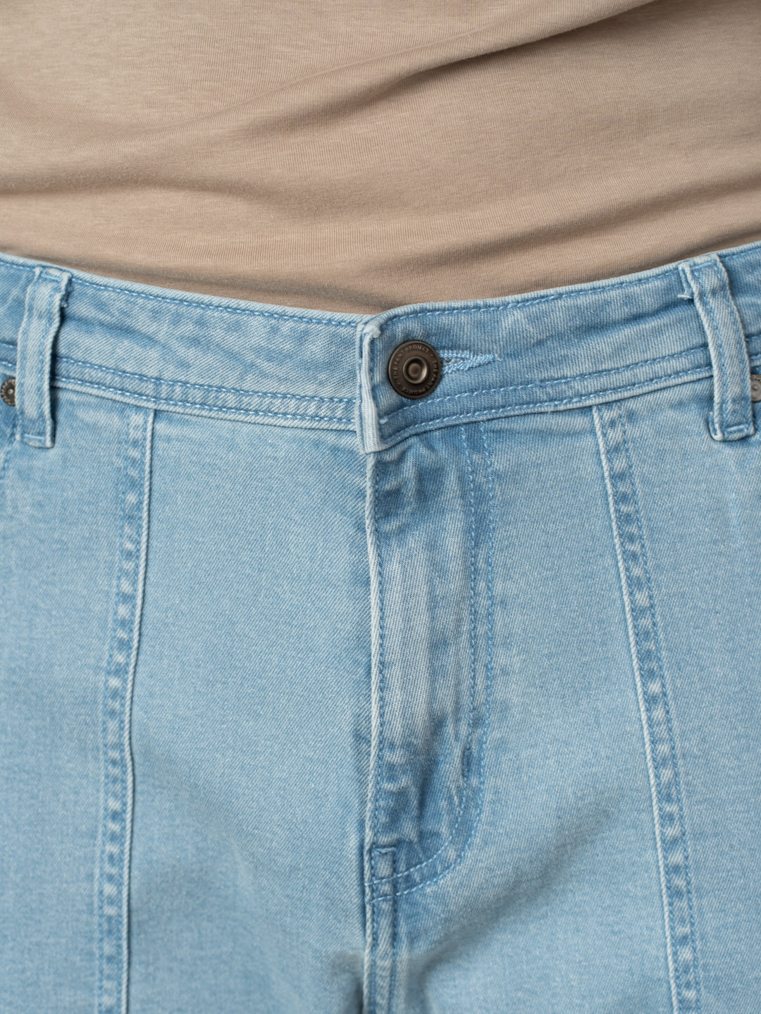 Cloudline Blue Relaxed Fit Denim Cargos