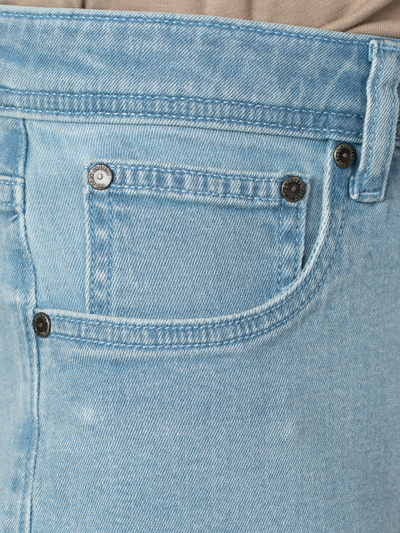 Cloudline Blue Relaxed Fit Denim Cargos
