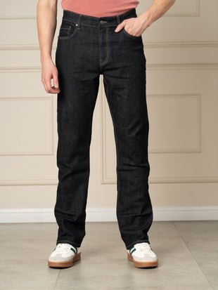 Kobe Blue Grey Luxury Relaxed Fit Jeans