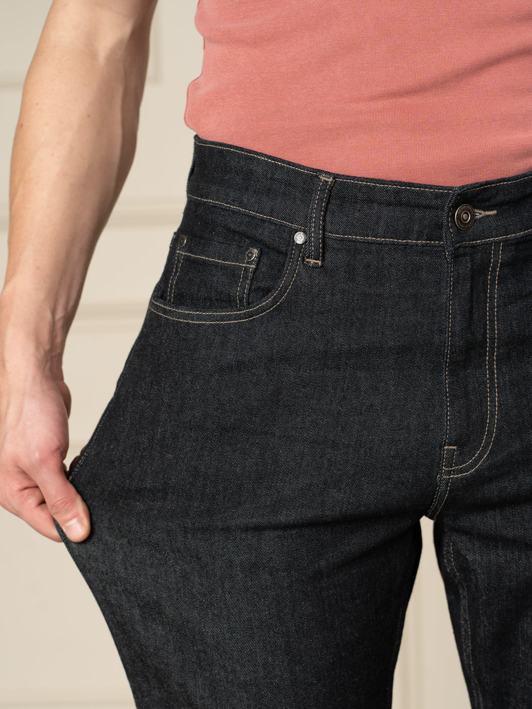 Kobe Blue Grey Luxury Relaxed Fit Jeans