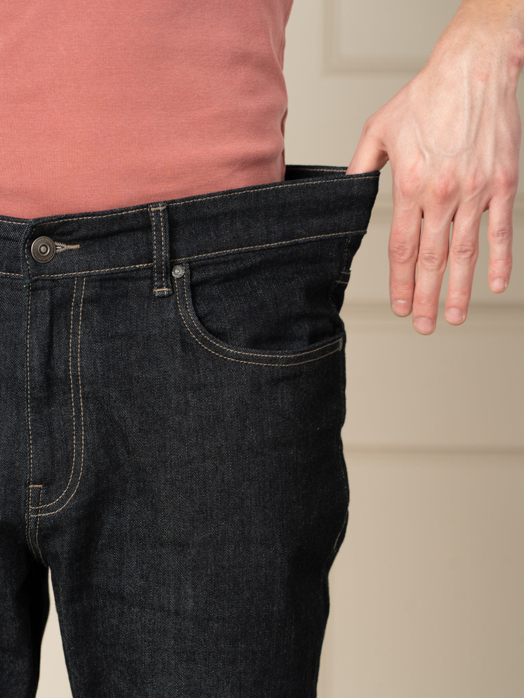 Kobe Blue Grey Luxury Relaxed Fit Jeans