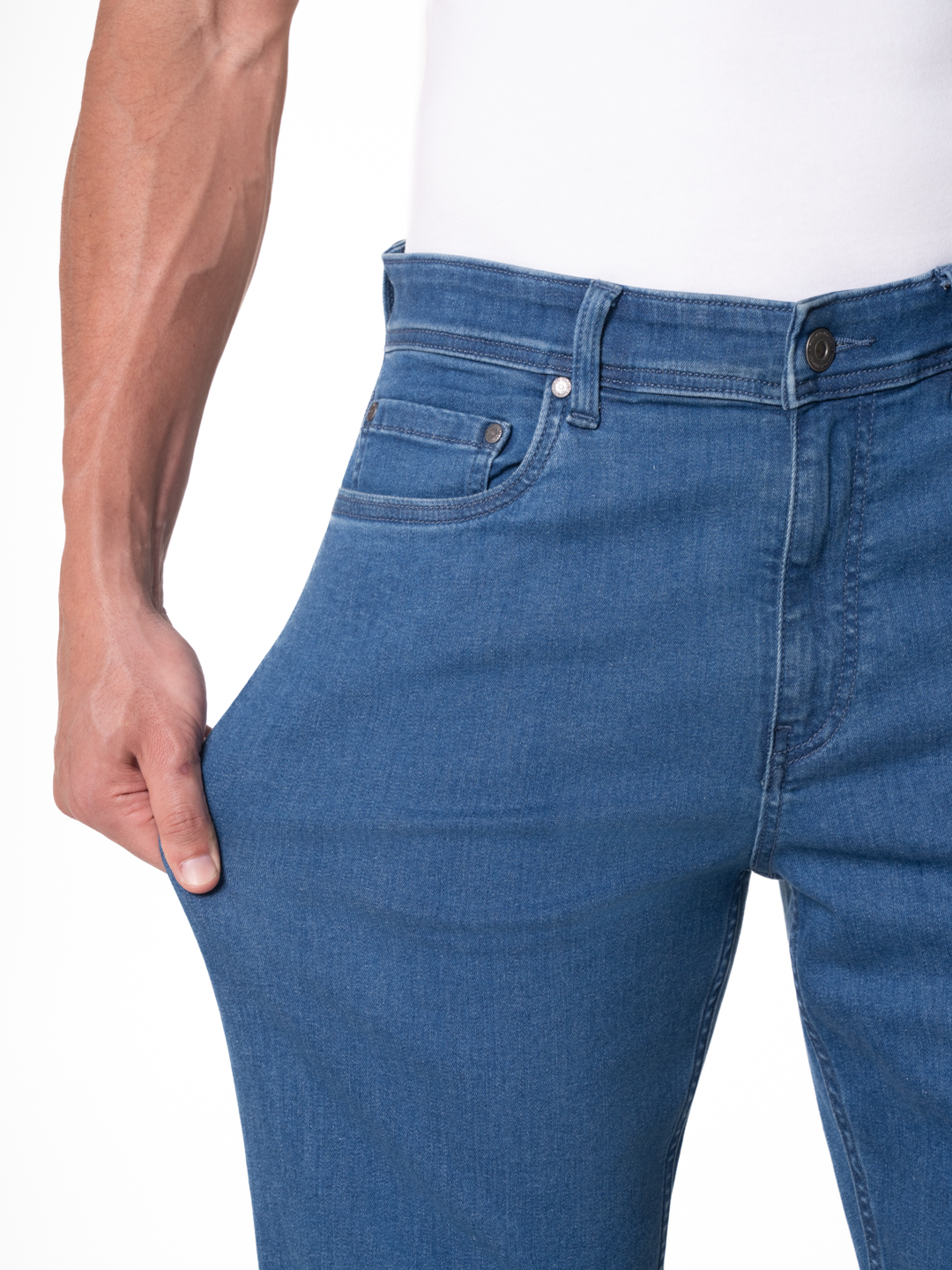 Aero Blue Relaxed Fit Jeans