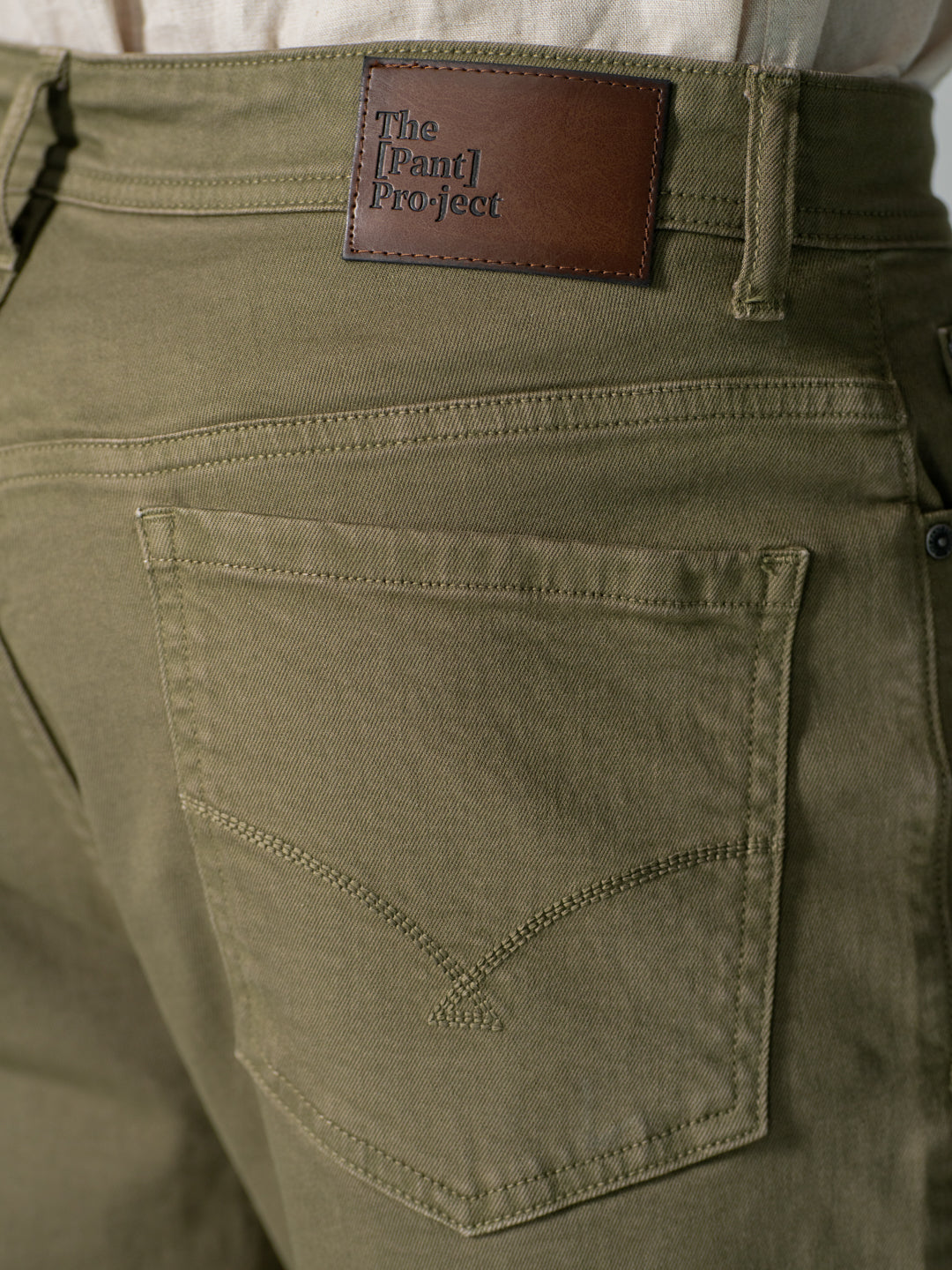 Eucalyptus Olive Relaxed Fit Jeans