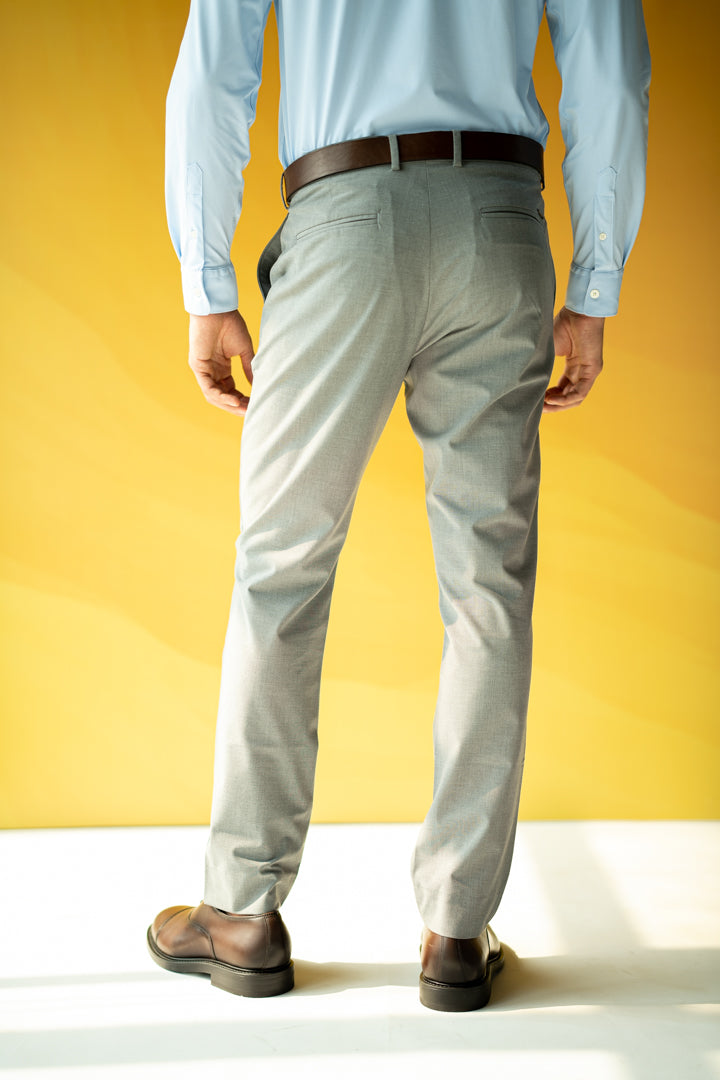 formal grey pants